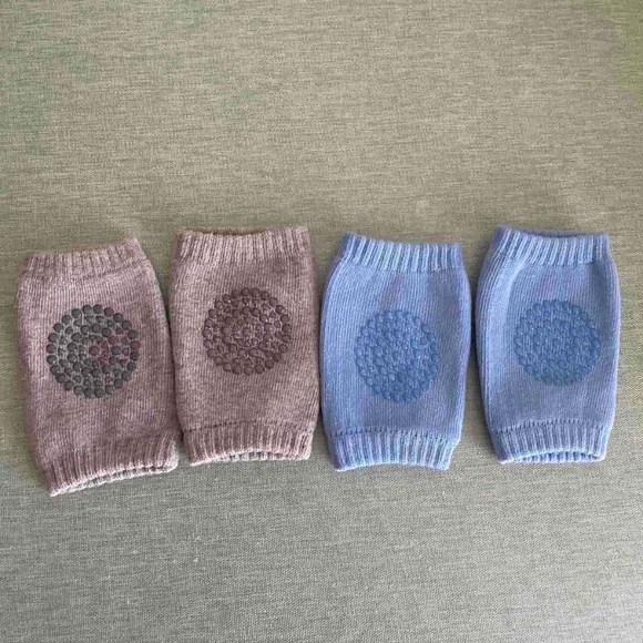 Baby Knee Socks with grip set of 2 - Picture 2 of 6